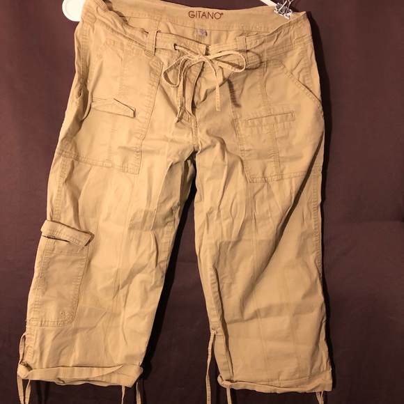 Khaki capris - Picture 2 of 2